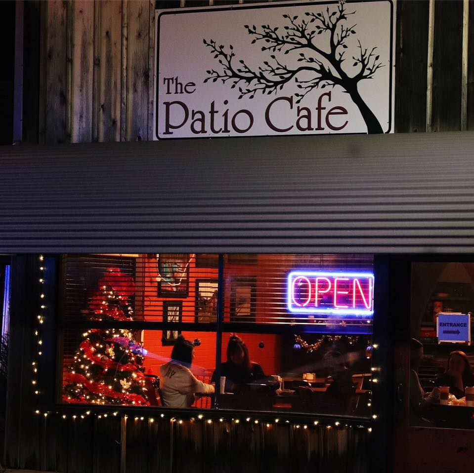 The Patio Cafe front entrance